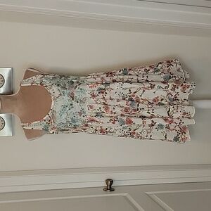 Love Kyla "Klara Dress" Floral Sleeveless Dress, Size S, Hand Embroidered, NWT